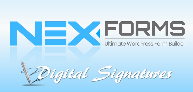 Item cover for download NEX-Forms – Digital Signatures Add-on