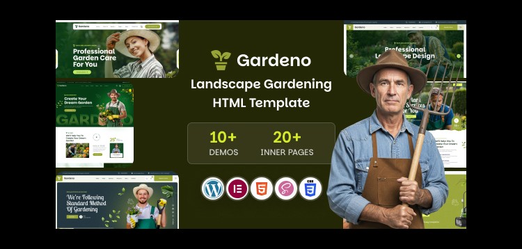 Item cover for download Gardeno - Gardening and Landscaping WordPress Theme