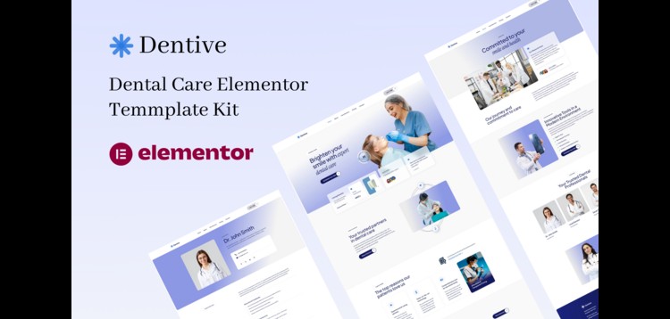 Item cover for download Dentive - Dental Care Elementor Template Kit