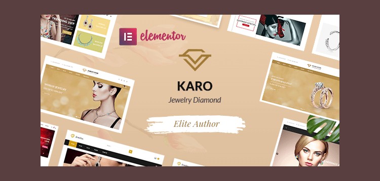 Item cover for download Karo | Jewelry Diamond WooCommerce WordPress Theme