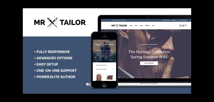 Item cover for download Mr. Tailor - eCommerce WordPress Theme for WooCommerce