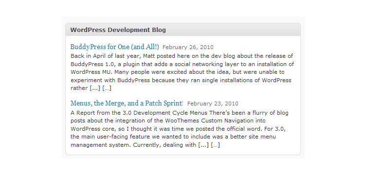 Item cover for download WPMU DEV Dashboard Feeds