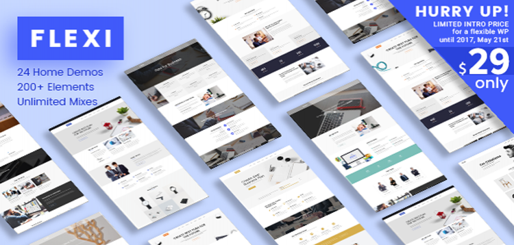 Item cover for download Flexible WordPress Theme | Flexi