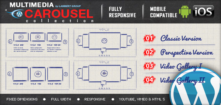 Item cover for download Multimedia Responsive Carousel WordPress Plugin