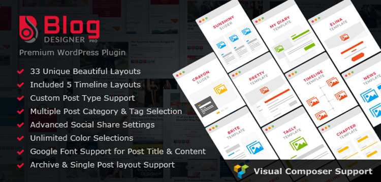 Item cover for download Blog Designer PRO for WordPress