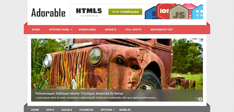 Item cover for download MyThemeShop Adorable WordPress Theme