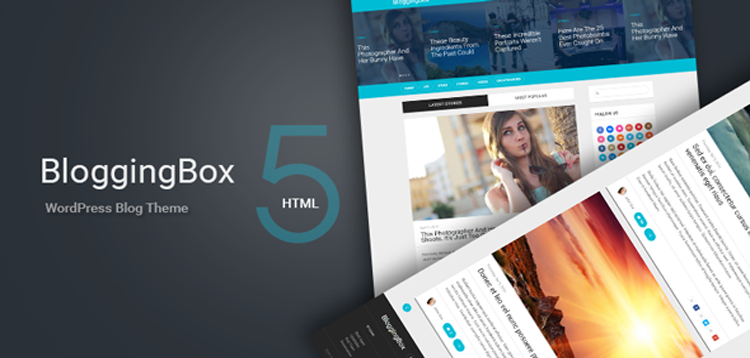 Item cover for download MyThemeShop BloggingBox WordPress Theme