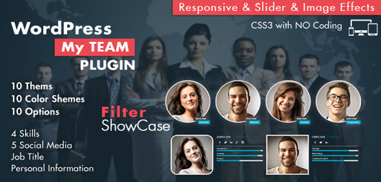 Item cover for download My Team Showcase WordPress Plugin