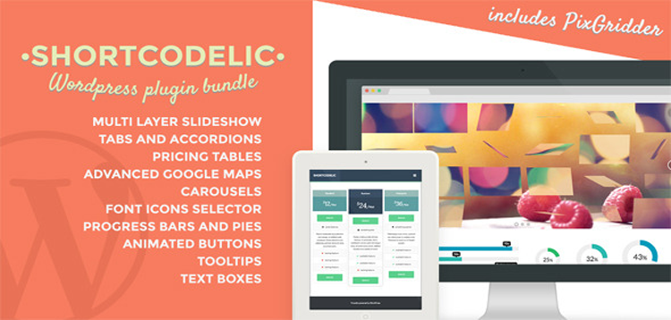 Item cover for download Shortcodelic - Wordpress Plugin Bundle