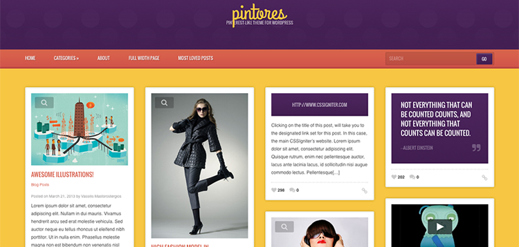 Item cover for download CSS Igniter Pintores WordPress Theme