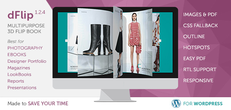 Item cover for download dFLIP - FLIPBOOK WordPress Plugin