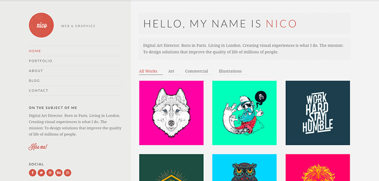 Item cover for download CSS Igniter Nico WordPress Theme