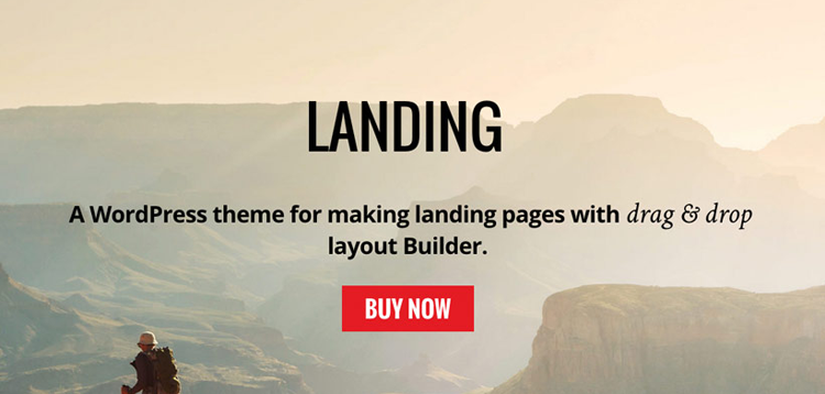 Item cover for download Themify Landing WordPress Theme