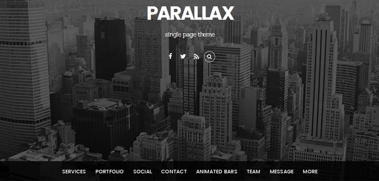 Item cover for download Themify Parallax WordPress Theme