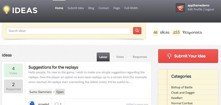 Item cover for download AppThemes Ideas WordPress Theme