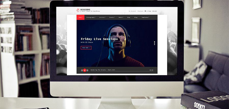 Item cover for download CSSIgniter Sessions WordPress Theme