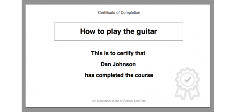 Item cover for download WooThemes Sensei LMS Certificates Addon