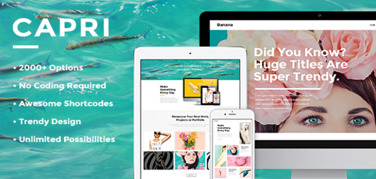 Item cover for download Capri – A Hot Multi-Purpose Theme