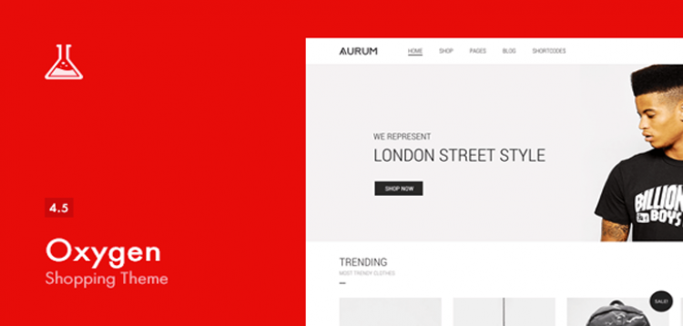 Item cover for download Oxygen - WooCommerce WordPress Theme