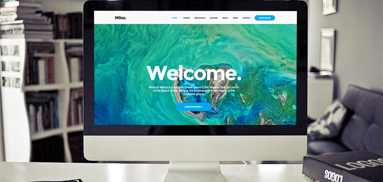 Item cover for download CSSIgniter Milos WordPress Theme