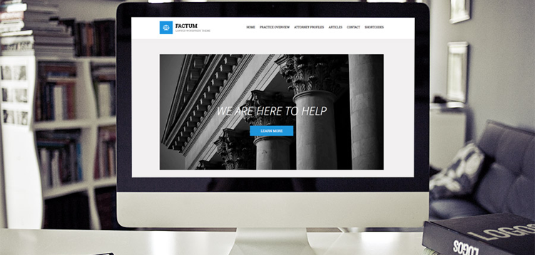 Item cover for download CSSIgniter Factum WordPress Theme