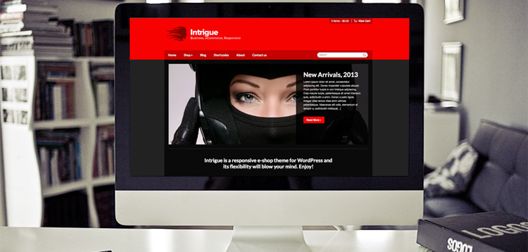 Item cover for download CSSIgniter Intrigue WordPress Theme