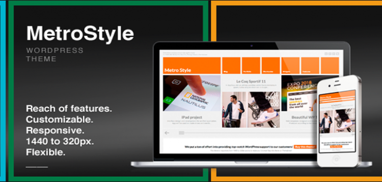 Item cover for download MetroStyle Responsive All Purpose WordPress Theme