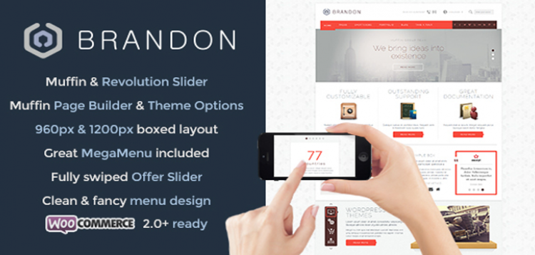 Item cover for download Brandon - Responsive Multi-Purpose WordPress Theme