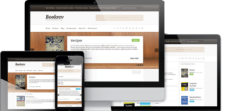 Item cover for download ThemeIsle Bookrev WordPress Theme 