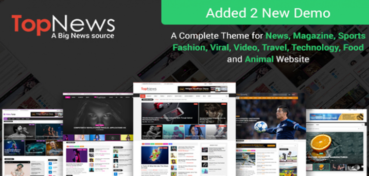 Item cover for download TopNews - News Magazine Newspaper Blog Viral & Buzz WordPress Theme