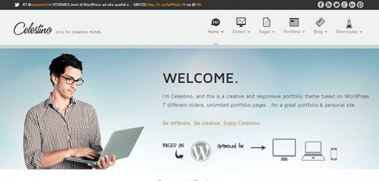 Item cover for download Yith Celestino Clean and Creative Portfolio Theme