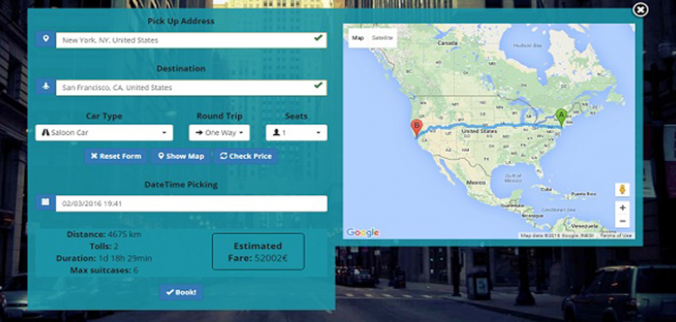 Item cover for download Stern taxi fare for WooCommerce