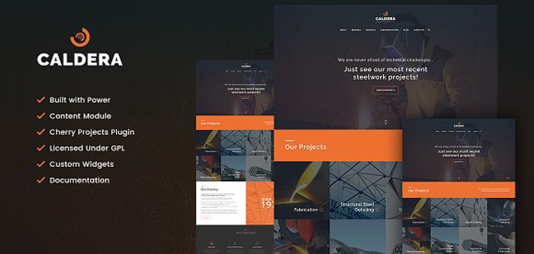 Item cover for download CreativeMarket Steelworks & Constructions Wordpress