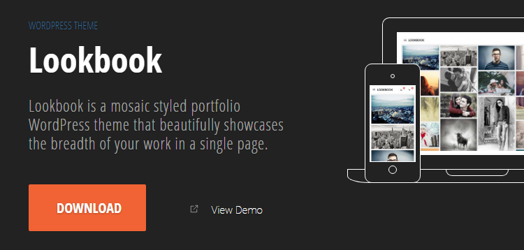 Item cover for download Graph Paper Press Lookbook WordPress Theme