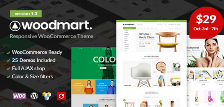Item cover for download WoodMart - Responsive WooCommerce WordPress Theme