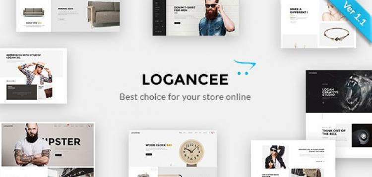 Item cover for download Logancee - Premium OpenCart Template
