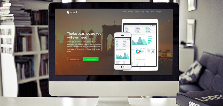 Item cover for download CSSIgniter Struct WordPress Theme
