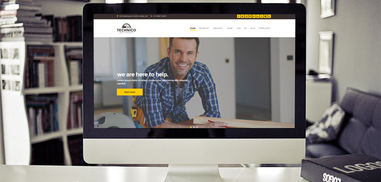 Item cover for download CSSIgniter Technico WordPress Theme