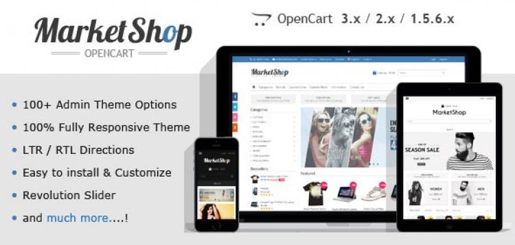 Item cover for download MarketShop - Premium OpenCart Theme