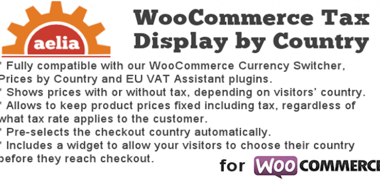 Item cover for download Tax Display by Country for WooCommerce