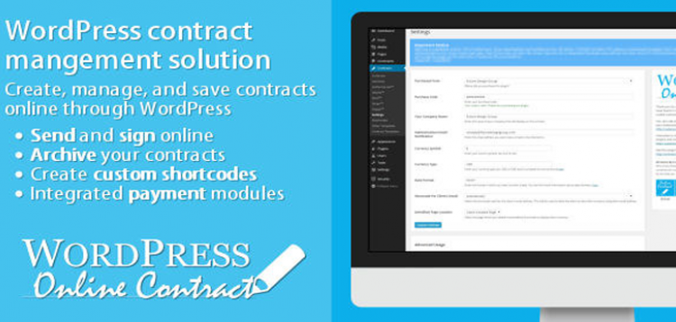 Item cover for download WP Online Contract