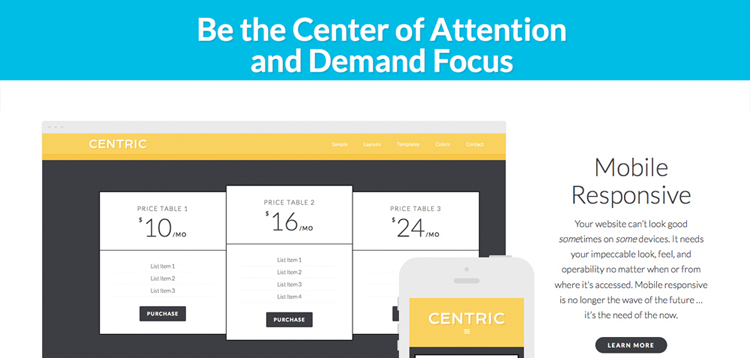 Item cover for download Studiopress Centric Pro Theme
