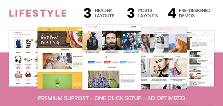 Item cover for download MyThemeShop Lifestyle WordPress Theme