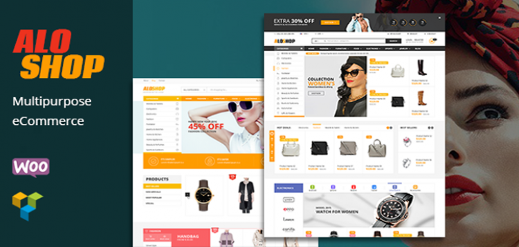 Item cover for download Alo Shop - Mega Market RTL Responsive WooCommerce WordPress Theme