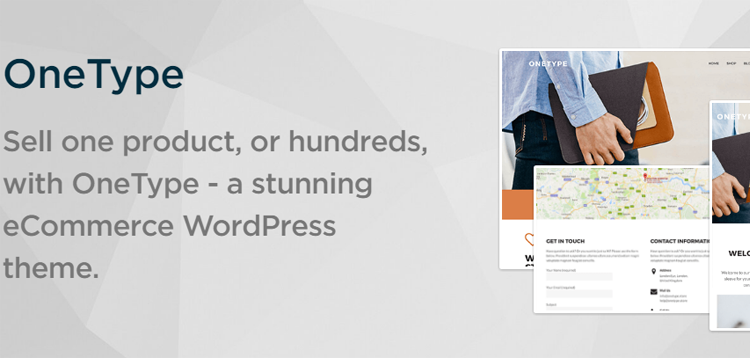 Item cover for download Theme Junkie OneType WordPress Theme