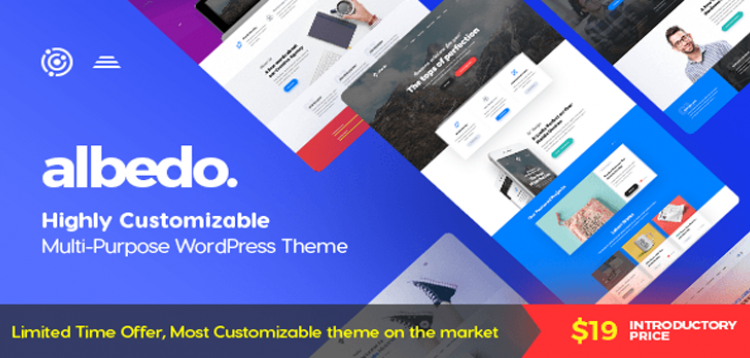 Item cover for download Albedo - Highly Customizable Multi-Purpose WordPress Theme