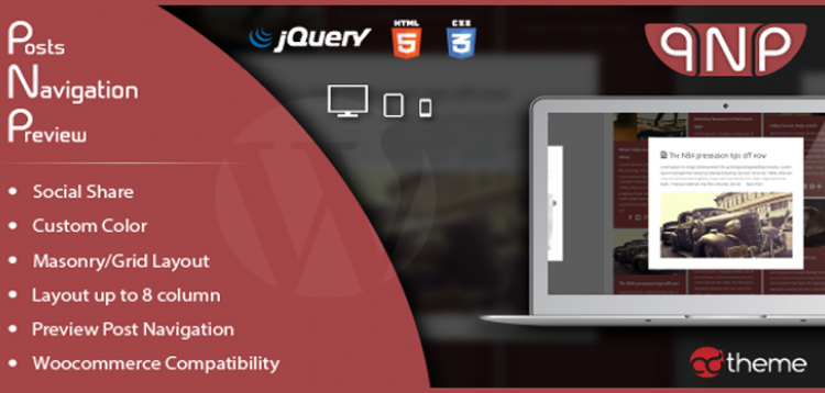 Item cover for download Post Navigation Preview