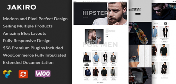 Item cover for download Jakiro - Fashion Shop WordPress Theme