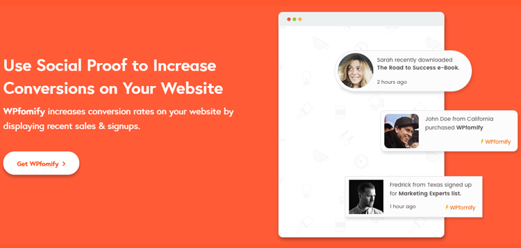 Item cover for download WPfomify – WordPress Plugin