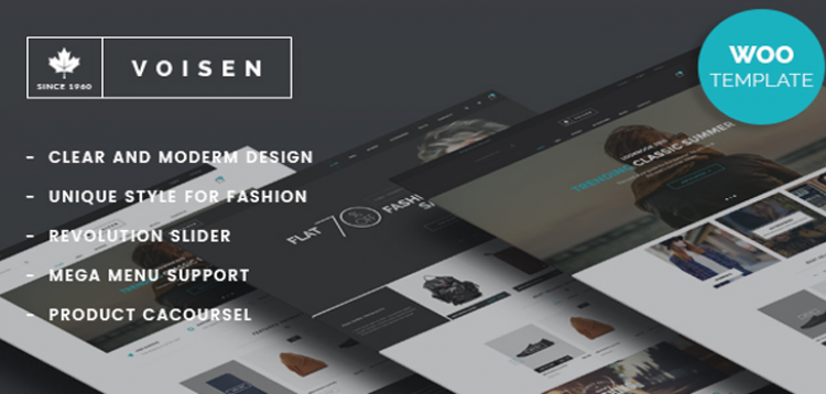 Item cover for download Voisen - WooCommerce Responsive Fashion Theme